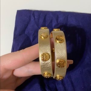 Tory Burch Leather Wrap Bracelet